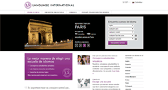 Desktop Screenshot of languageinternational.co