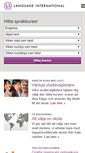 Mobile Screenshot of languageinternational.se