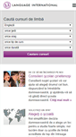 Mobile Screenshot of languageinternational.ro